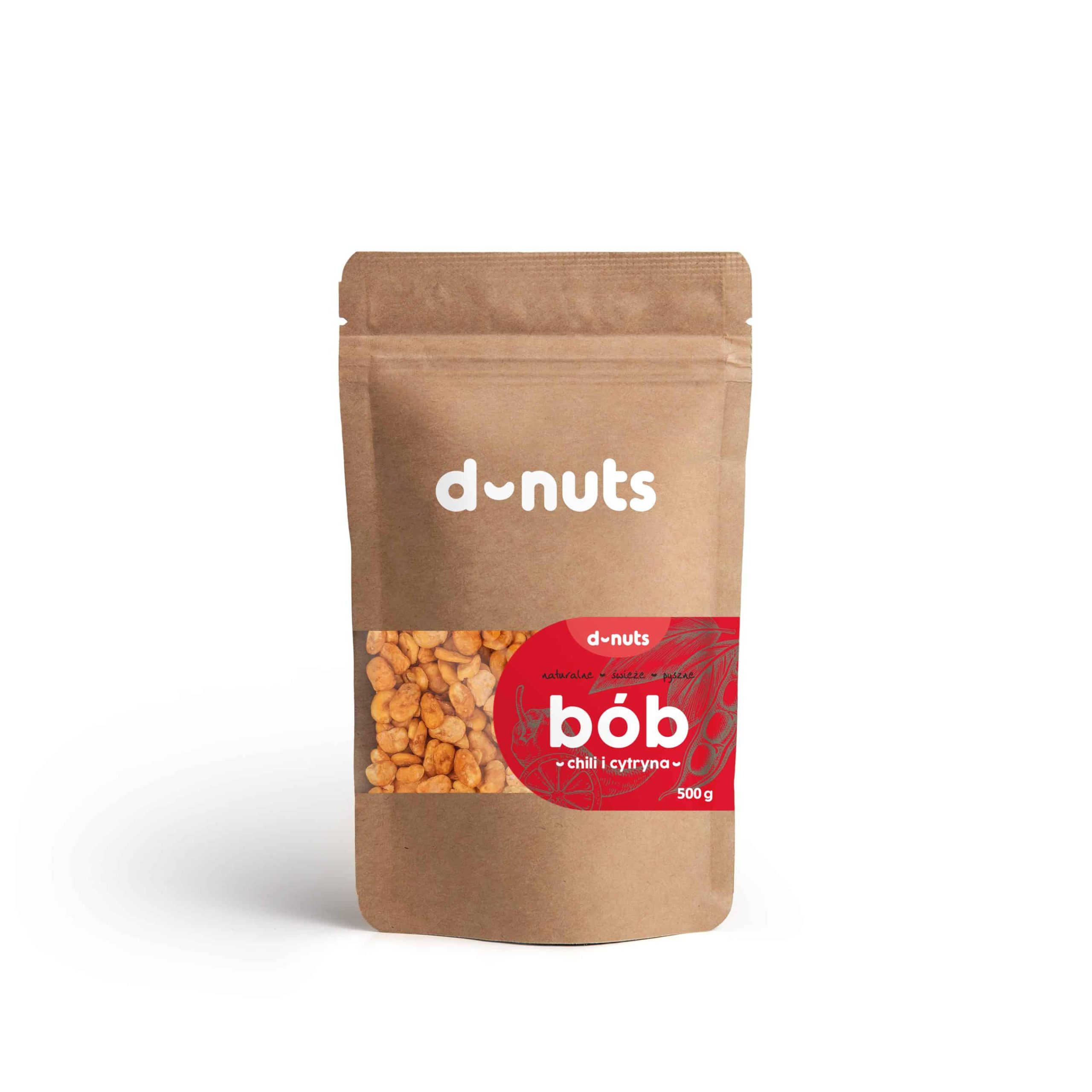 Bób o smaku chili z cytryną 500g