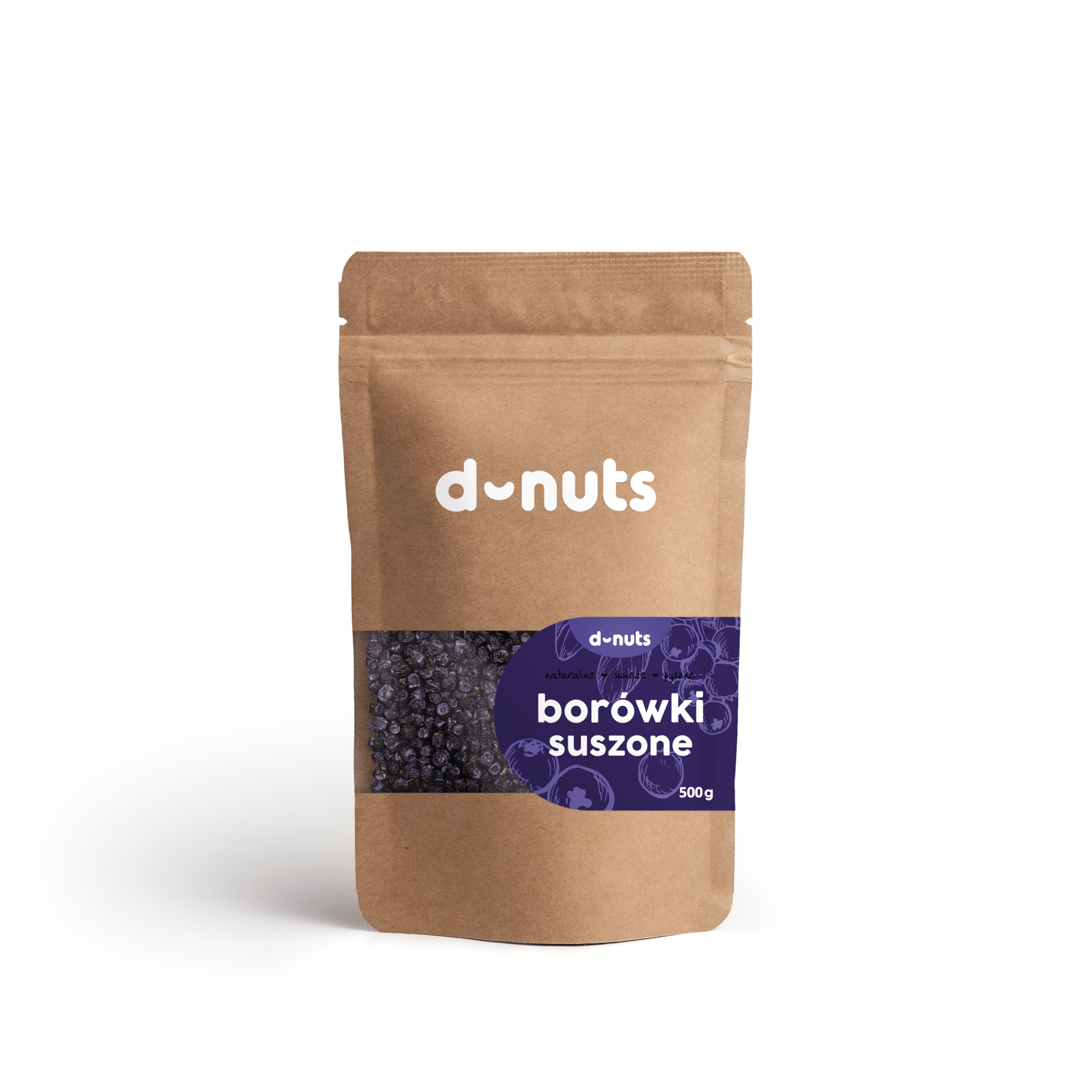 Borówki suszone 500 g