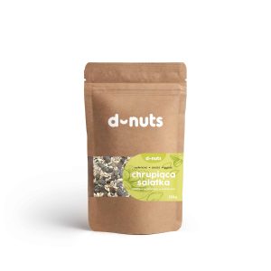 CHRUPIĄCA SAŁATKA - MIESZANKA NASION ŁUSKANYCH I ORZECHÓW PINII 150G