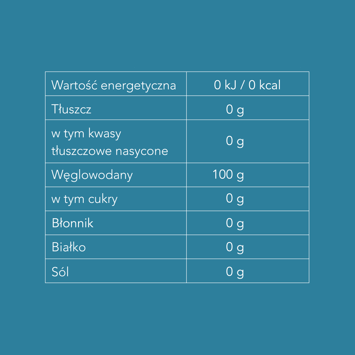 Erytrytol (Erytrol) 1 kg - obrazek 2
