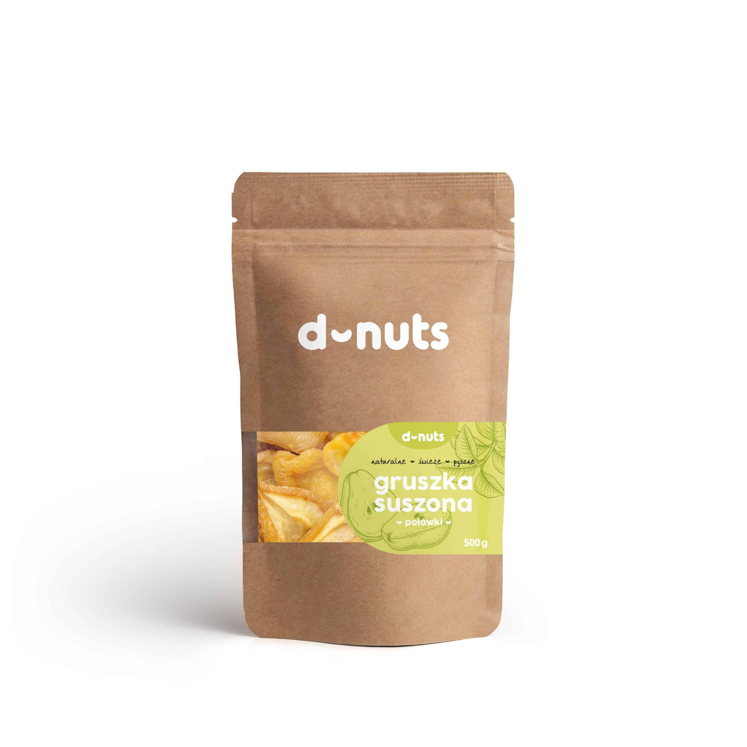 Gruszki suszone połówki 500g