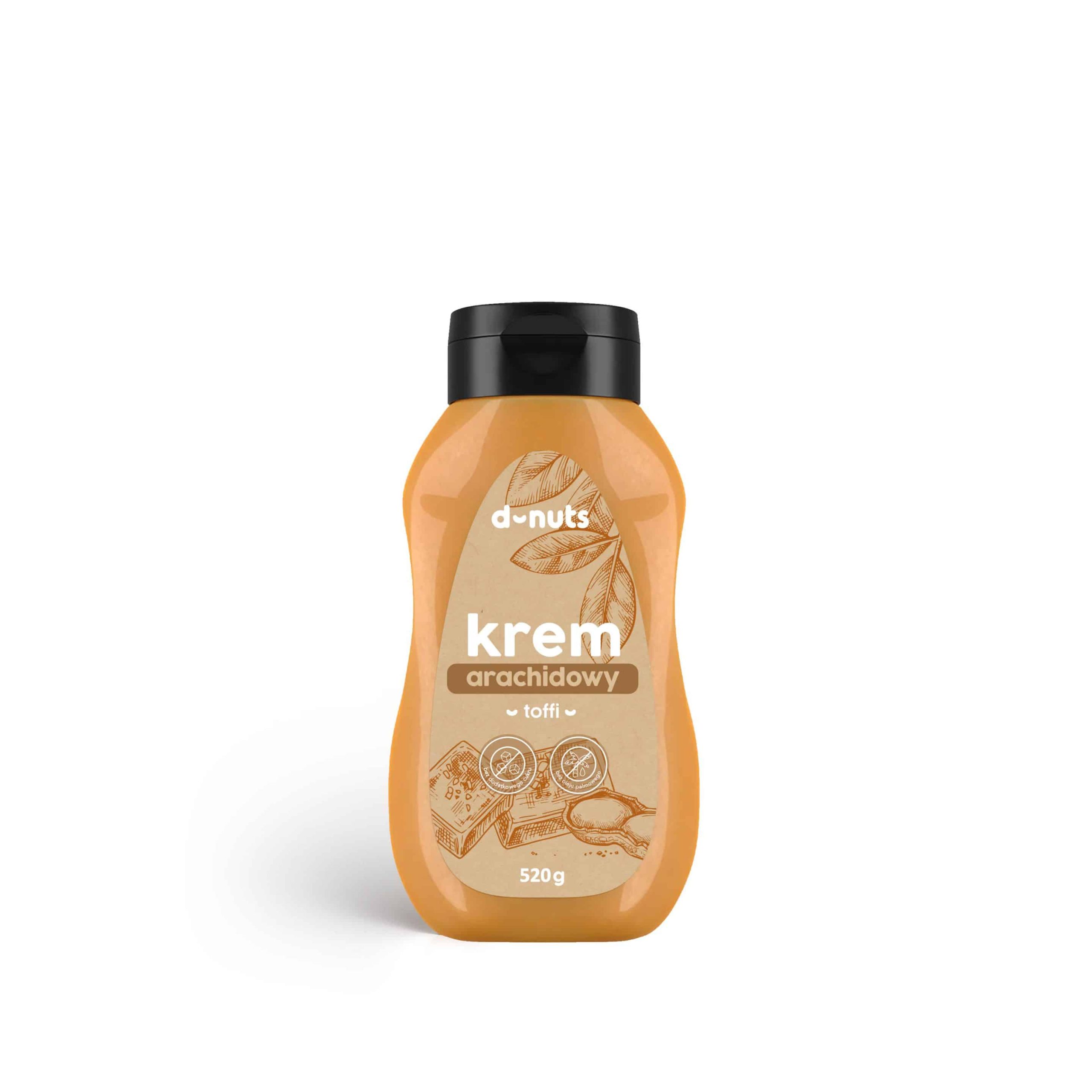 Krem arachidowy toffi 520 g