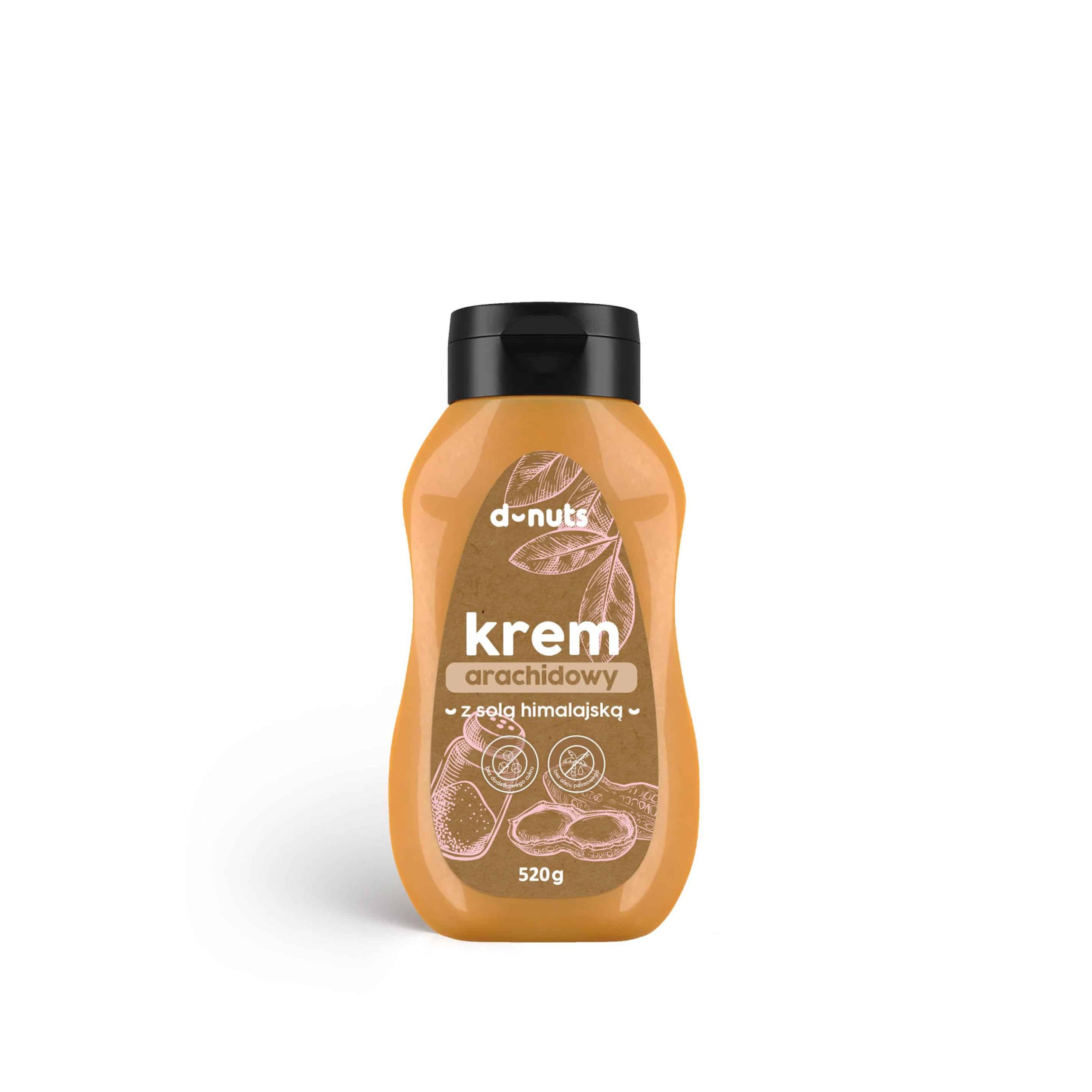 Krem arachidowy z solą himalajską 520 g