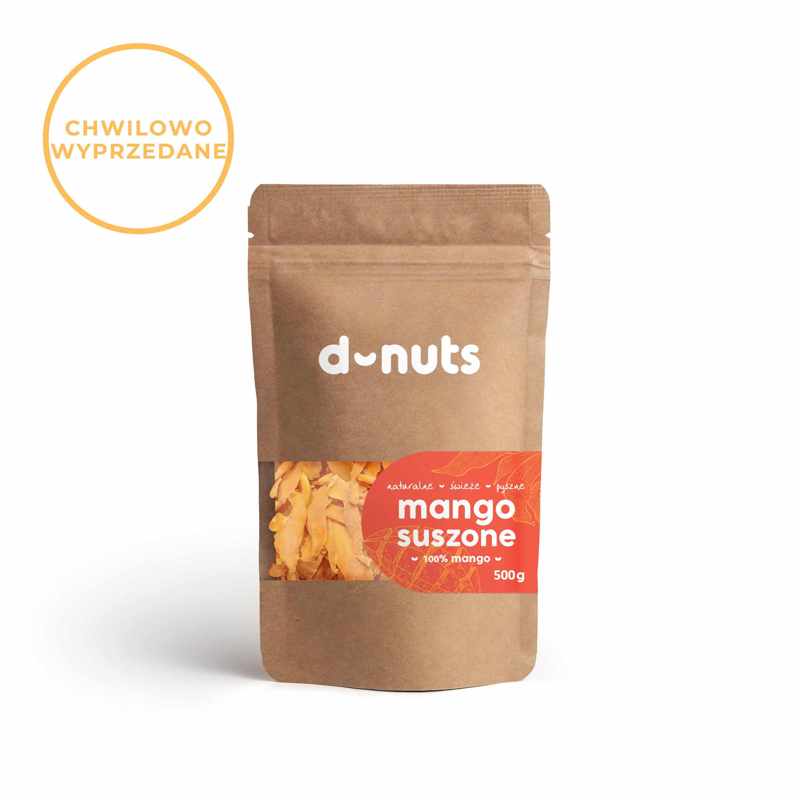 Mango suszone bez cukru 500 g - obrazek 3