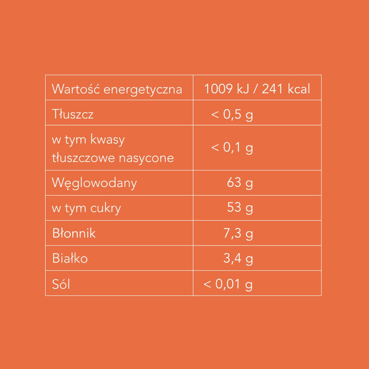 Morele naturalne 500 g - obrazek 2
