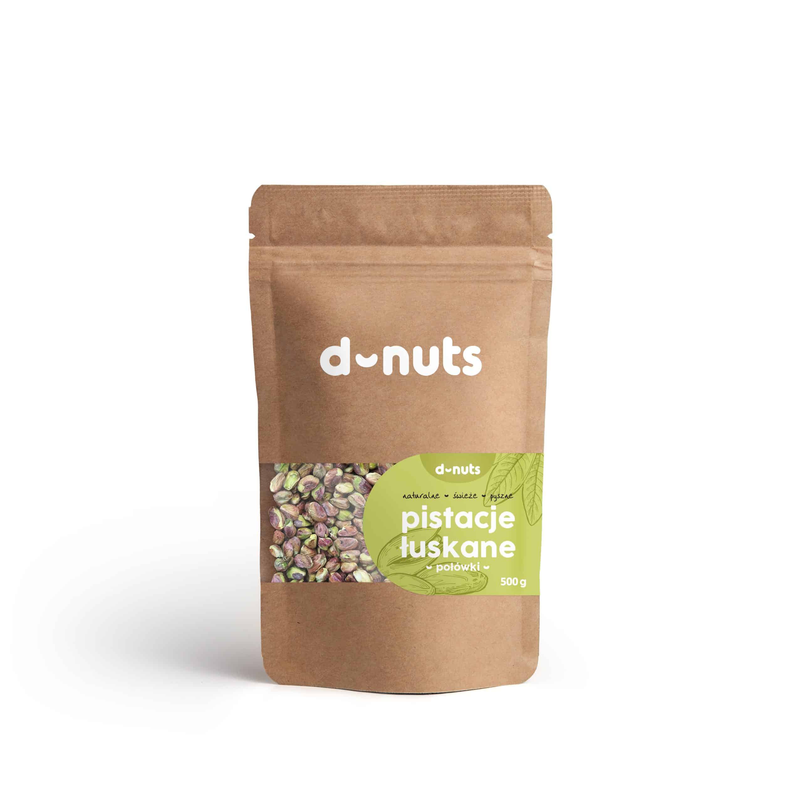 Pistacje łuskane połówki USA 500 g