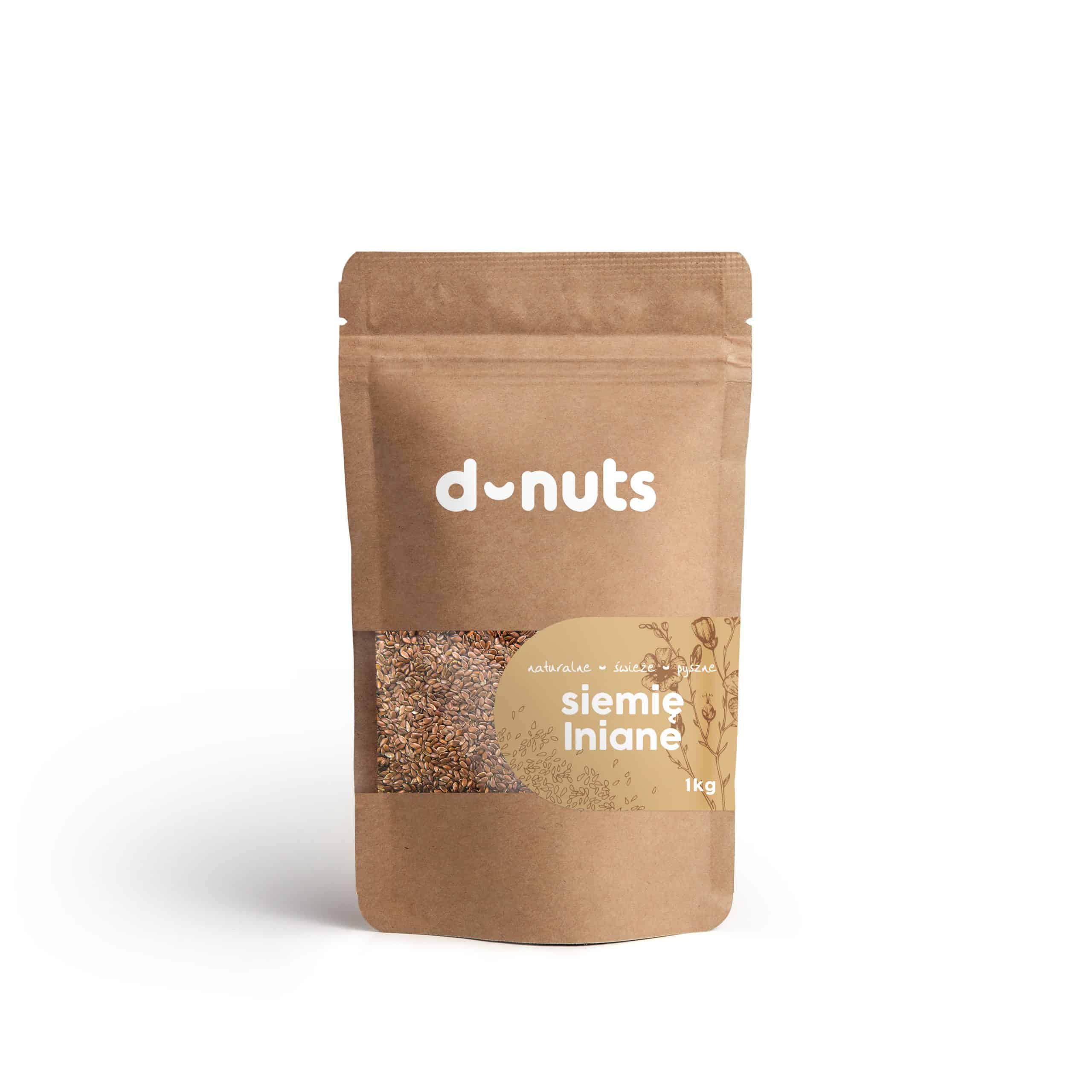 Siemię Lniane brązowe 1 kg