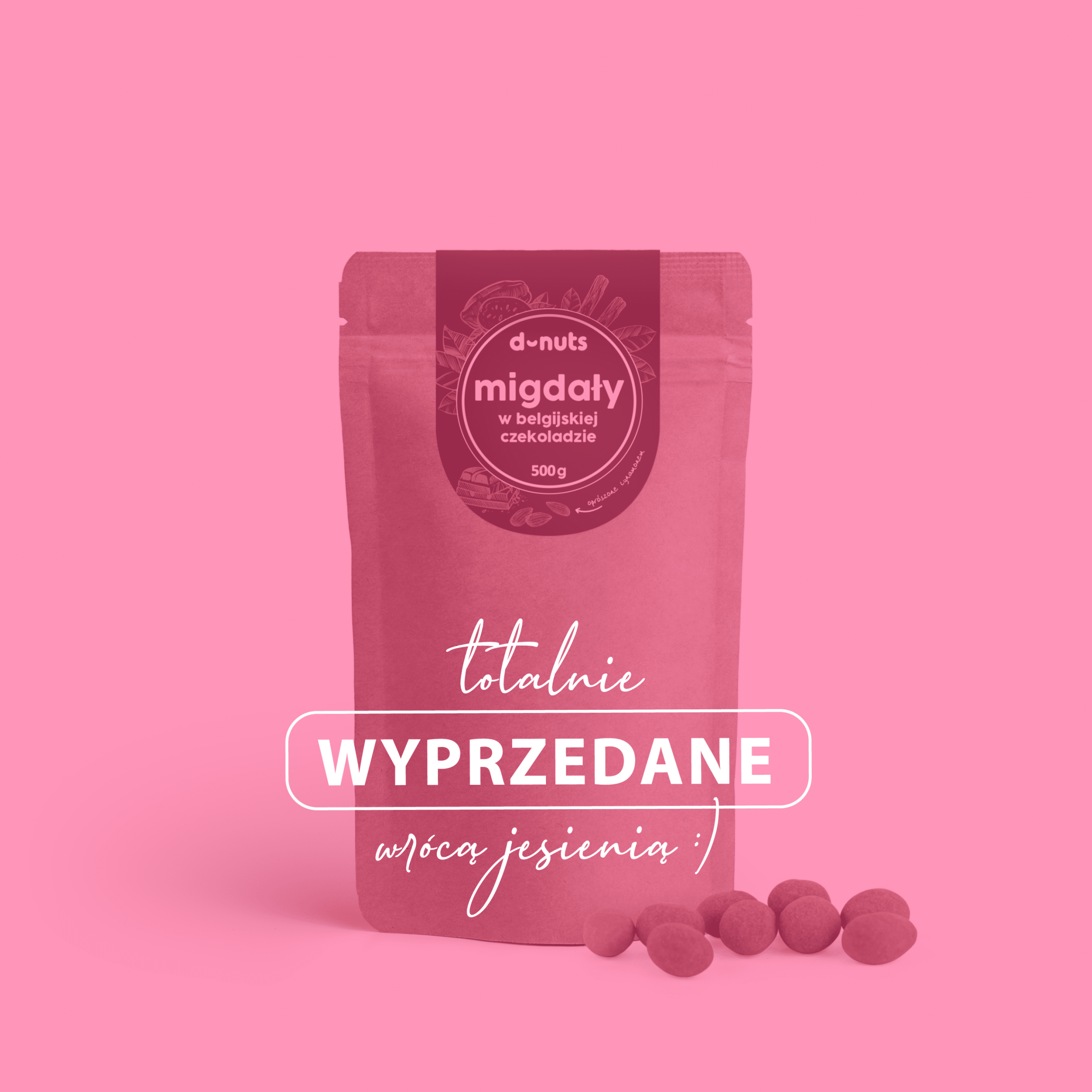 Migdały w belgijskiej czekoladzie z cynamonem 500 g - obrazek 13