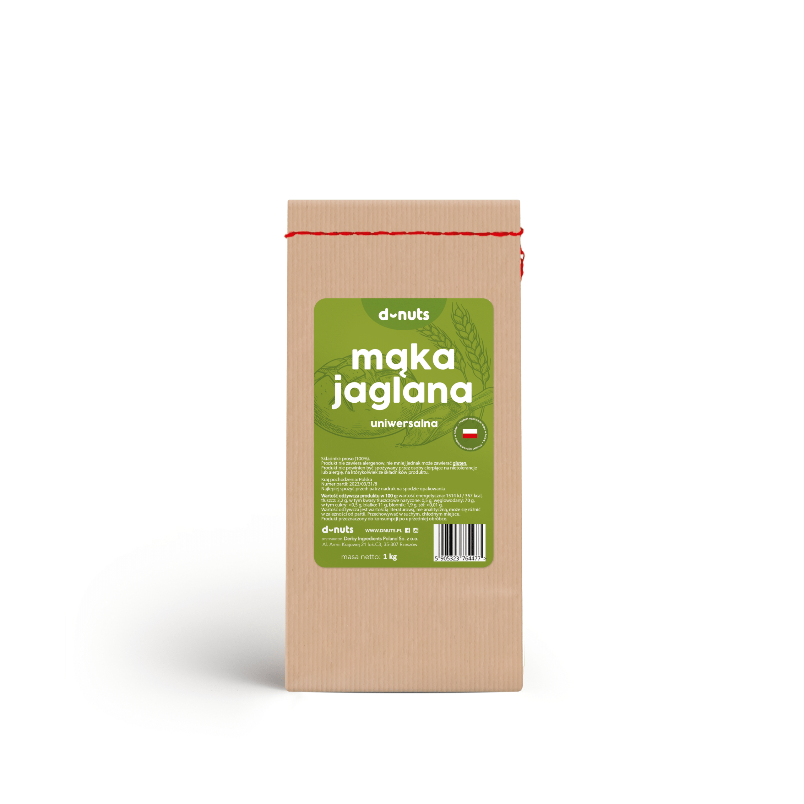 Mąka Jaglana 1 kg - obrazek 3