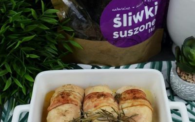 Roladki ze śliwkami