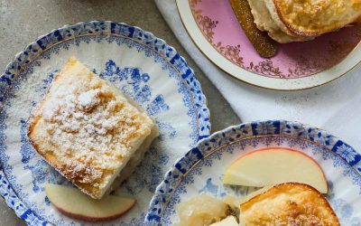 Obłędna serniko-szarlotka